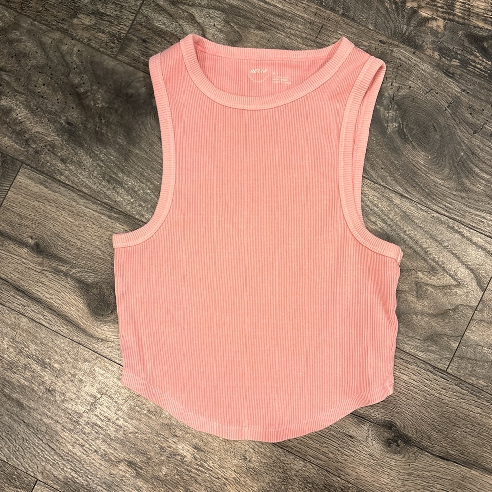 Aerie Pink Muscle Tee for Women
